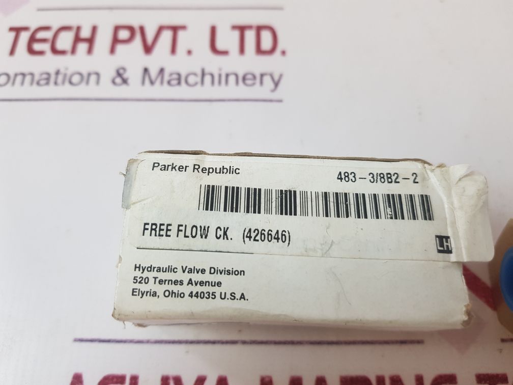 Parker 483-38B2-2 Check Valve
