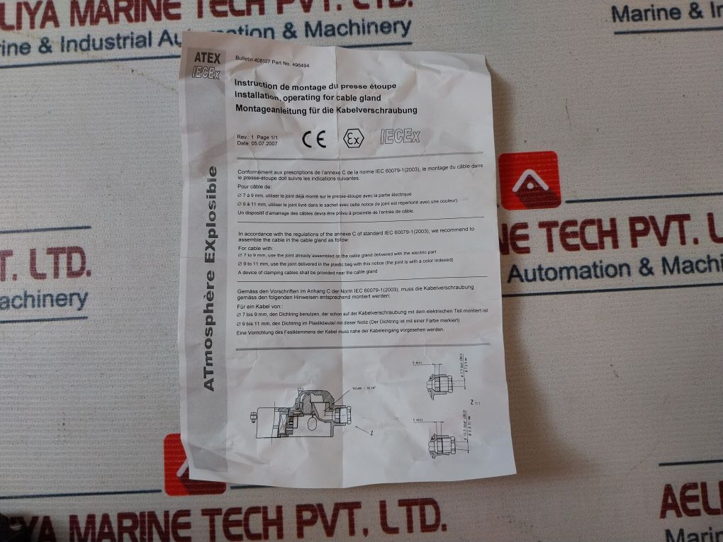 Parker 49590502 Hz96C2 Solenoid Valve