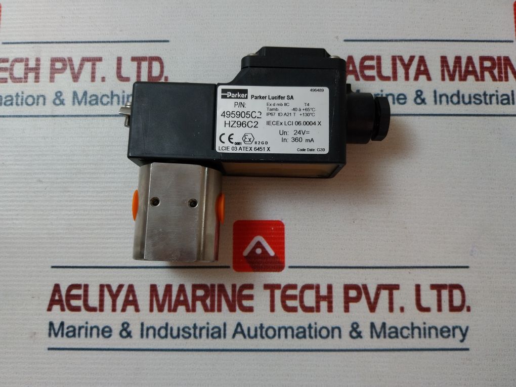 Parker 49590502 Hz96C2 Solenoid Valve