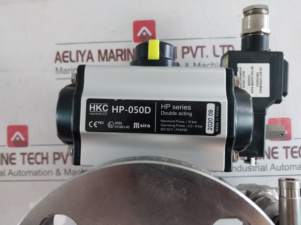 Parker 495905C2,341Z322Tnml With Double Acting Hkc Hp-050D And Ms 40Ax25A Jis10K