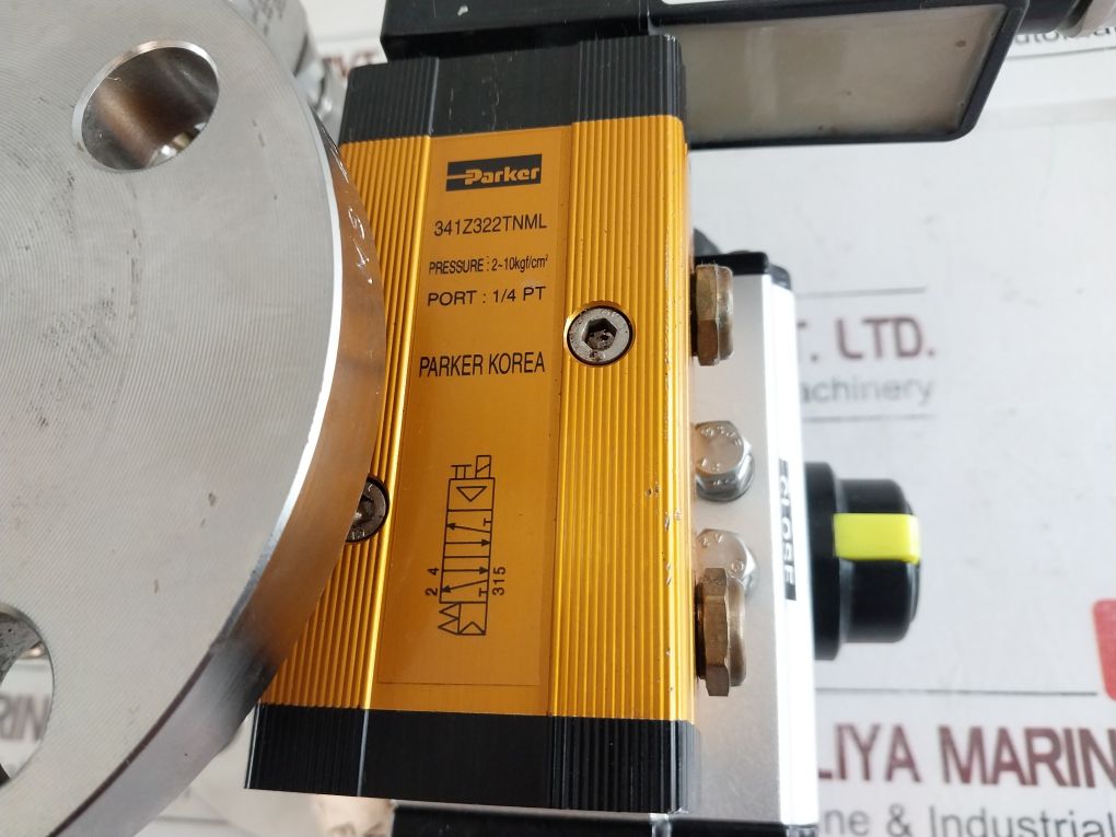 Parker 495905C2,341Z322Tnml With Double Acting Hkc Hp-050D And Ms 40Ax25A Jis10K