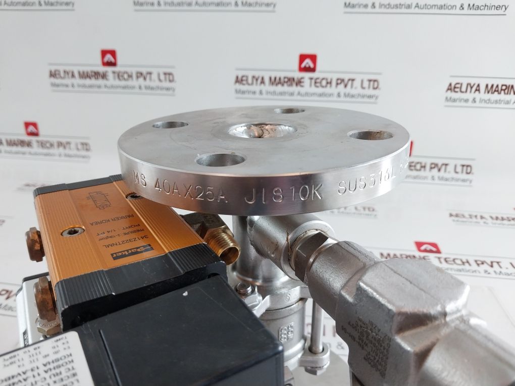 Parker 495905C2,341Z322Tnml With Double Acting Hkc Hp-050D And Ms 40Ax25A Jis10K