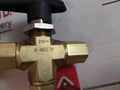 Parker 4F-b6Xj2-bp 3-way Ball Valve 1/4