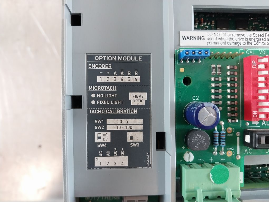 Parker 590P-53318031-p00-f4A0 Series 2 Ac To Dc Converter
