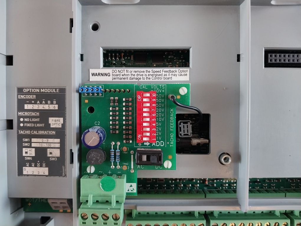 Parker 590P-53318031-p00-f4A0 Series 2 Ac To Dc Converter