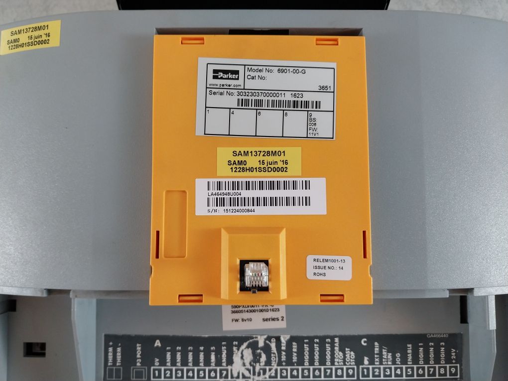 Parker 590P-53318031-p00-f4A0 Series 2 Ac To Dc Converter