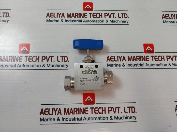 Parker 60Vm9081 2-way High Pressure Needle Valve