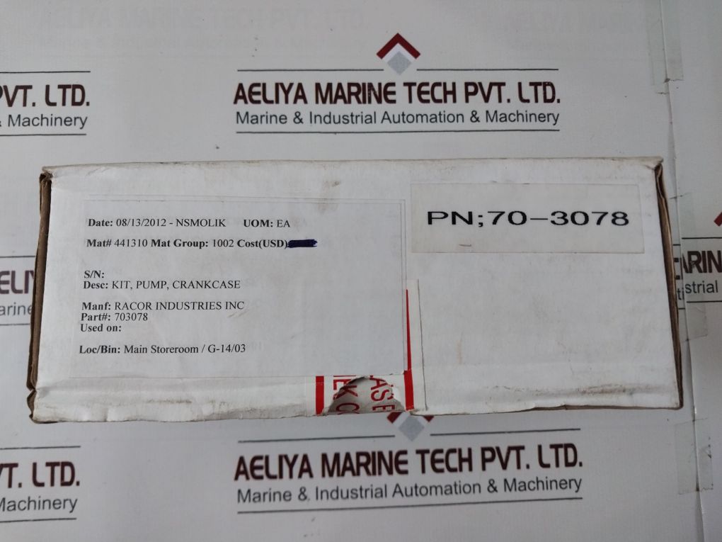 Parker 70-3078 Pump Crancase Rebuild Kit