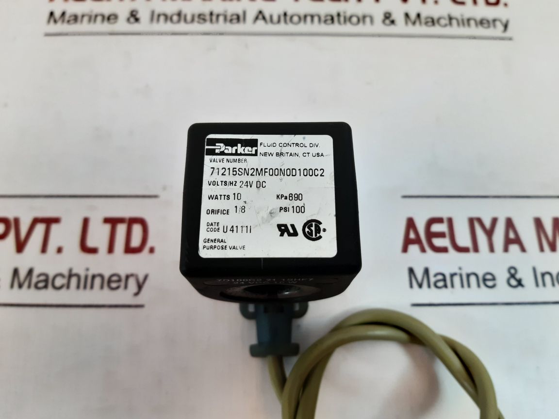 Parker 71215Sn2Mf00N0D100C2 General Purpose Valve