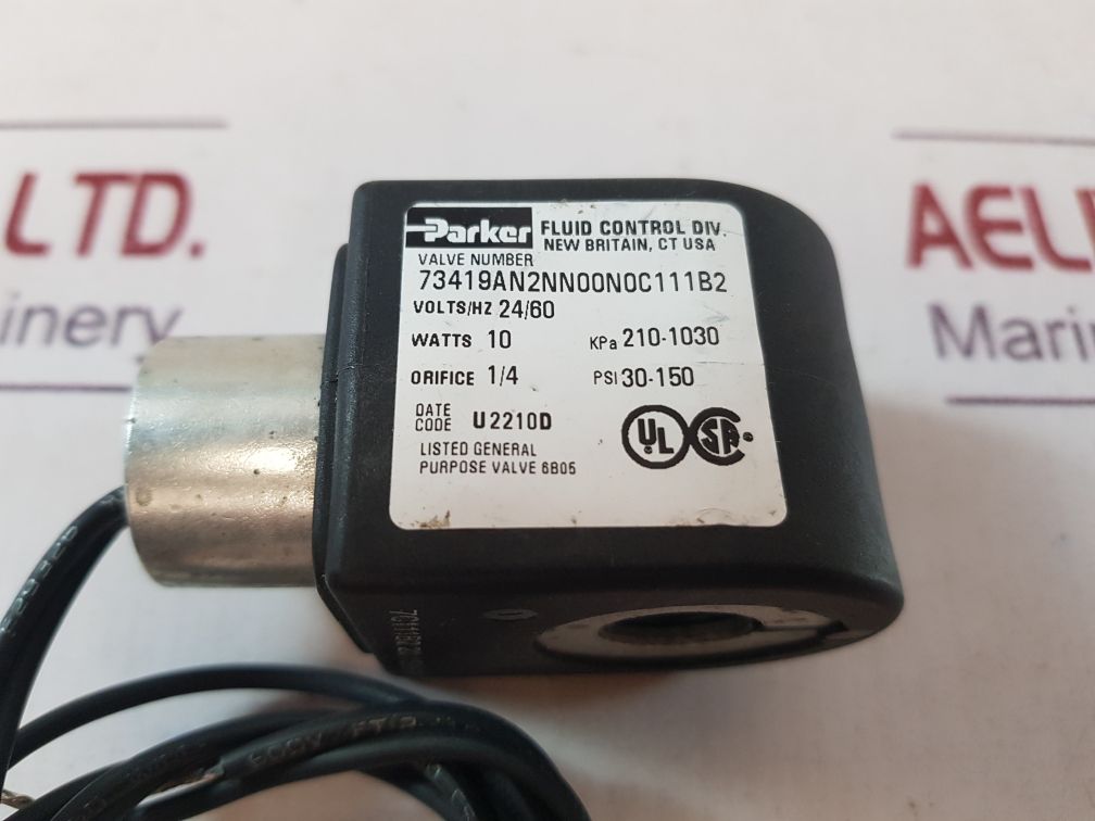 Parker 73419An2Nn00N0C111B2 Solenoid Valve