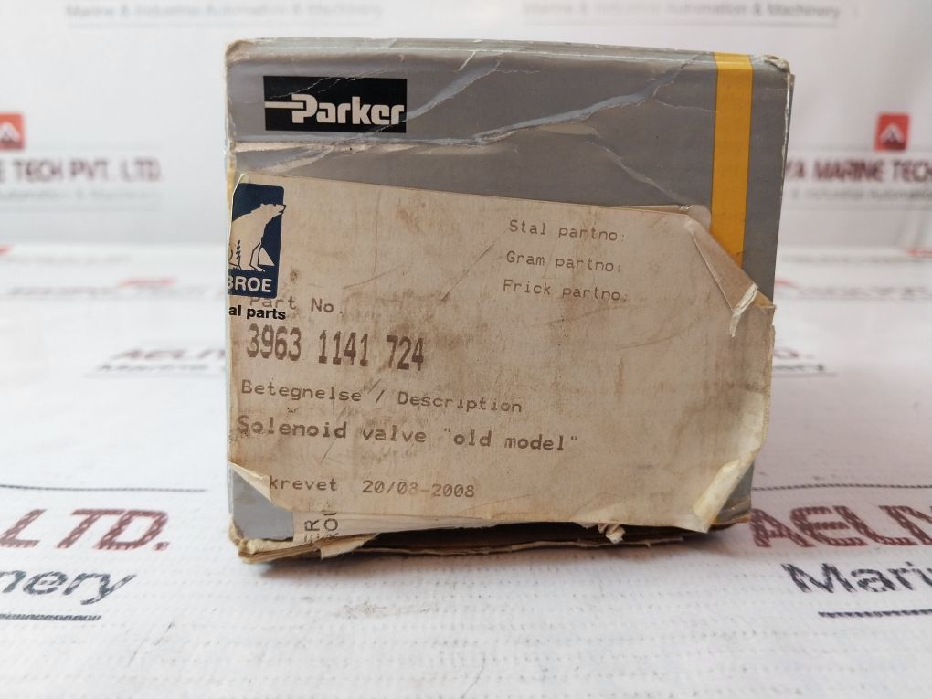 Parker 7C111B2 37 1Shf7 3-way Haydraulic Solenoid Valve