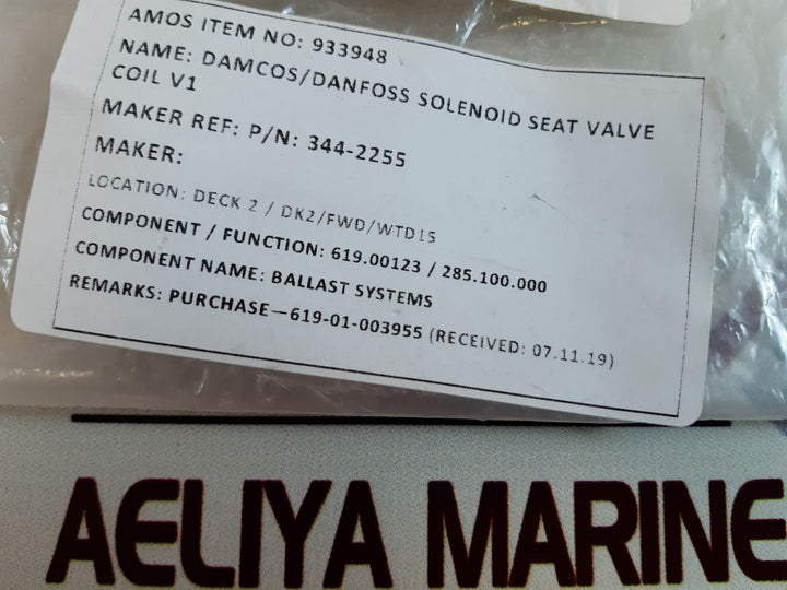 Parker 851005 240 Vac Solenoid Valve Coil