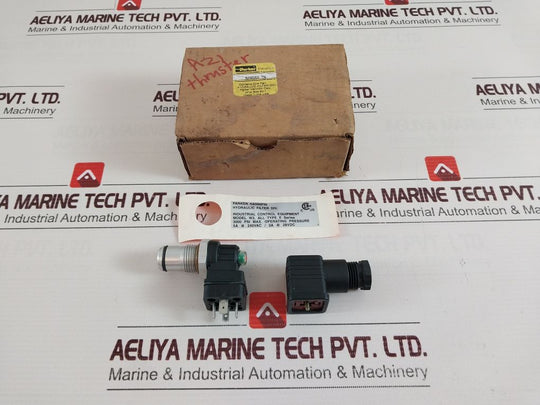 Parker 929599 Tn Hydraulic Pressure Indicator Type E Series 3000 Psi 240Vac