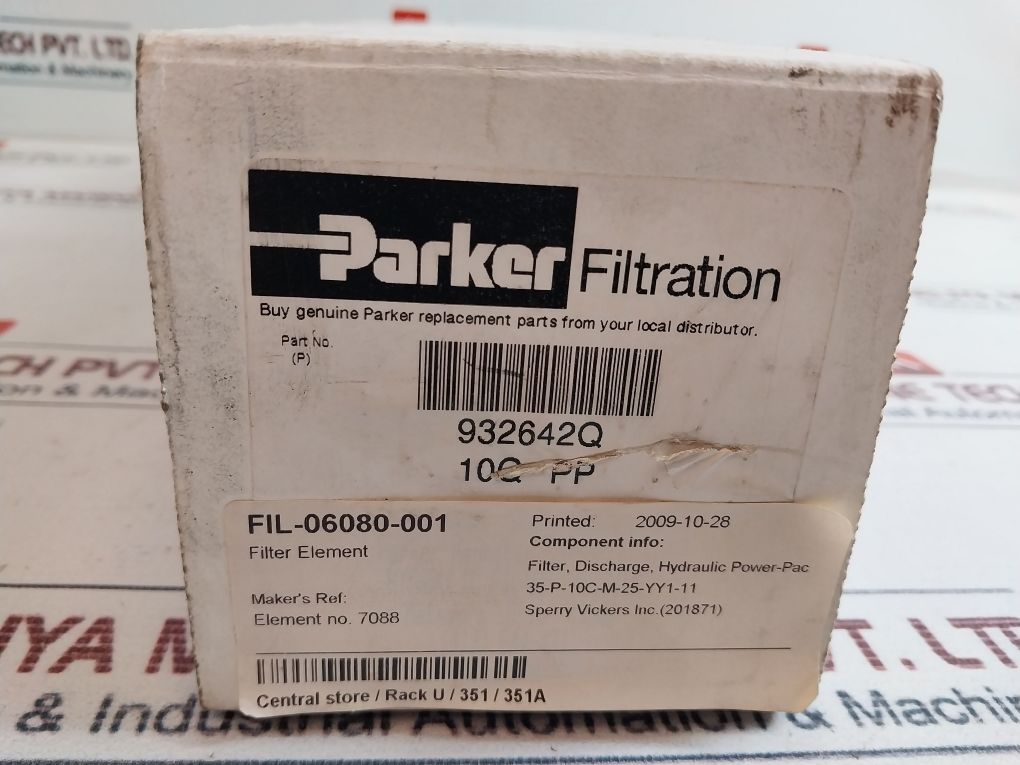 Parker 932642Q Filter Element