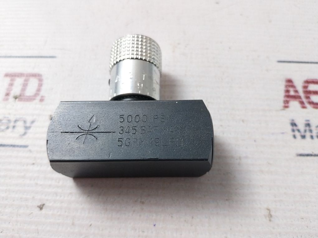 Parker 9N400S Flow Control Valve 5000 Psi