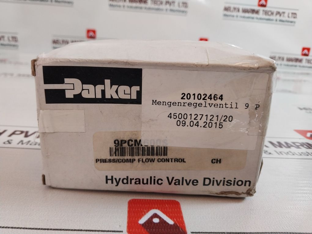 Parker 9Pc M600S -20Ch Press/Comp Flow Control Valve