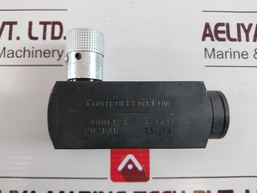 Parker 9Pc M600S -20Ch Press/Comp Flow Control Valve