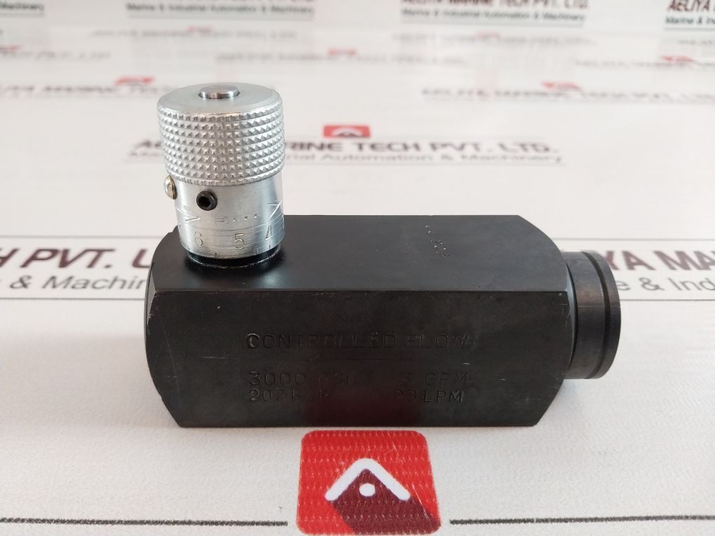 Parker 9Pc M600S -20Ch Press/Comp Flow Control Valve