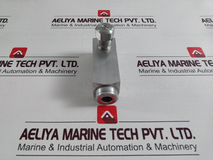 Parker 9Pc M600Ss -20Ke Flow Control Valve 3000Psi 6Gpm