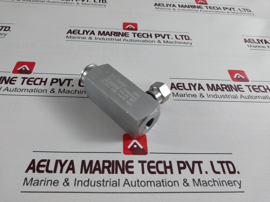 Parker 9Pc M600Ss -20Ke Flow Control Valve 3000Psi 6Gpm