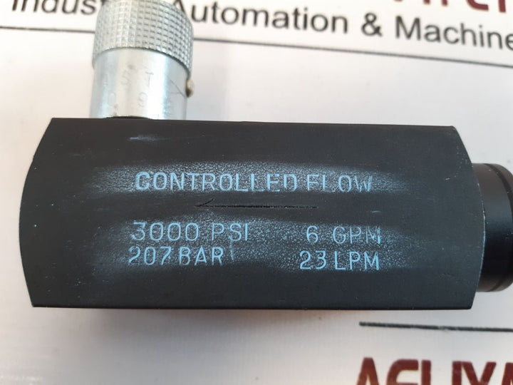 Parker 9Pcm600S-20Bd Flow Control Valve
