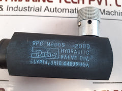 Parker 9Pcm600S-20Bd Flow Control Valve

