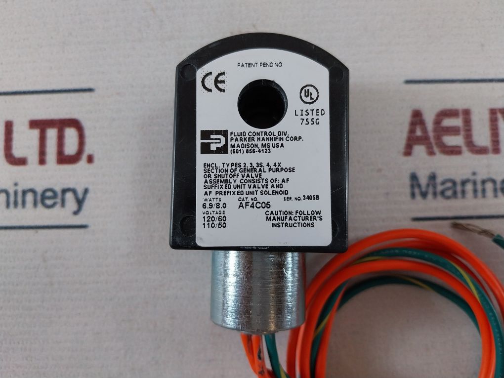 Parker Af4C05 Solenoid Coil