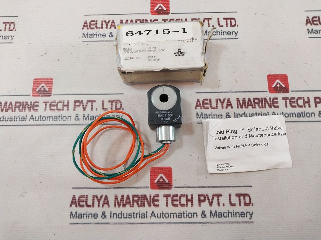 Parker Af4C05 Solenoid Valve Coil 4X