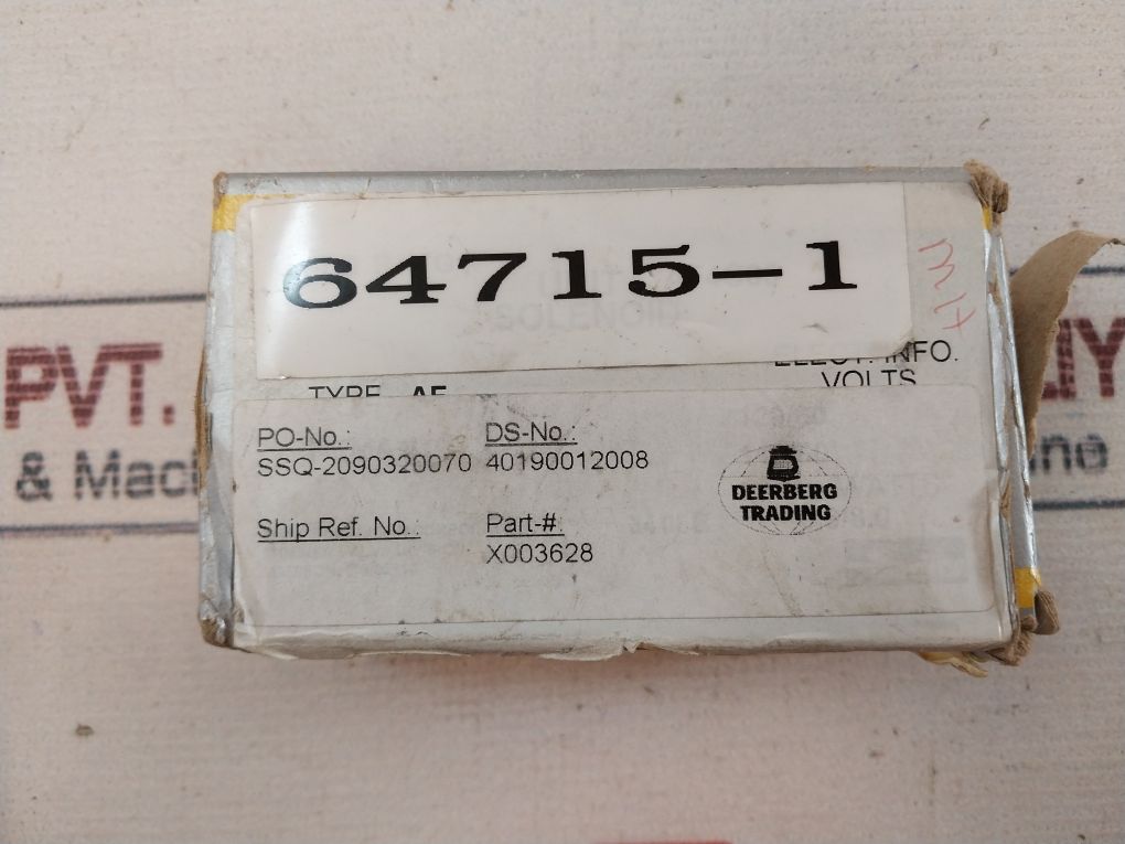 Parker Af4C05 Solenoid Valve Coil 4X