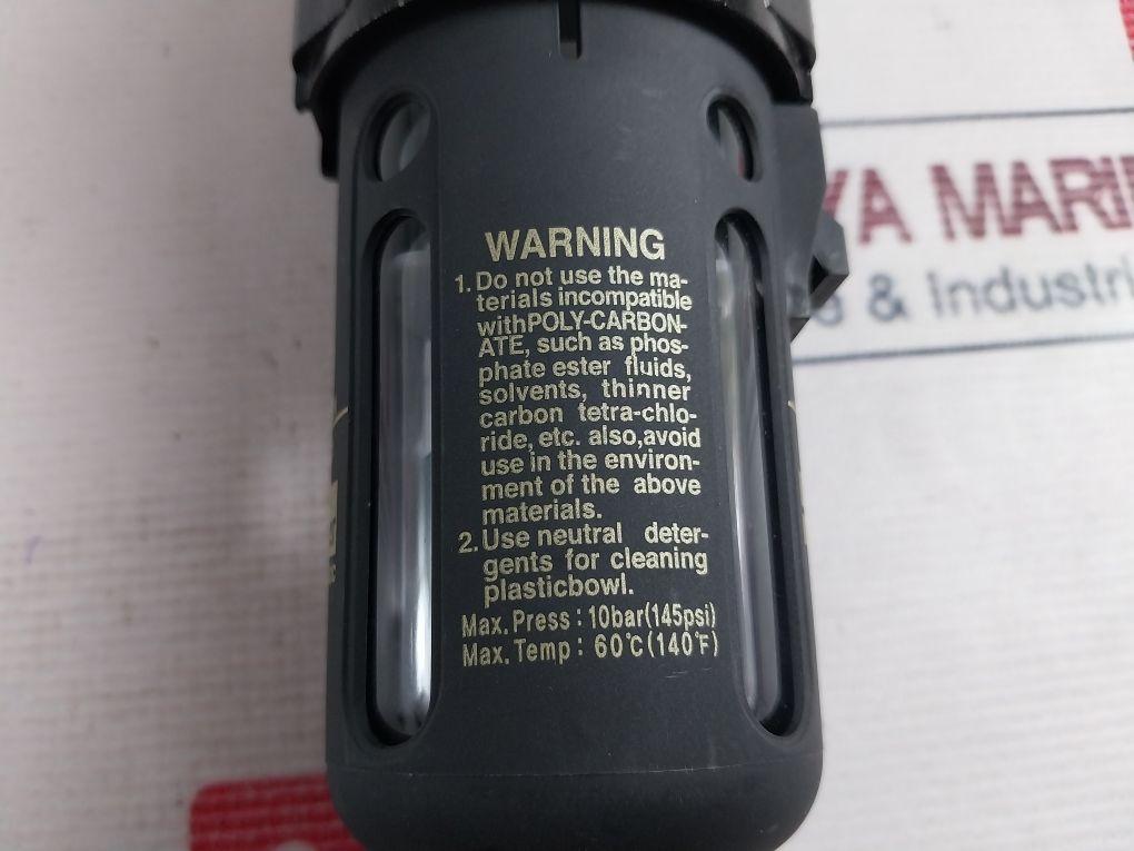 Parker Afr320-10-ad41 Air Filter Regulator 60°C