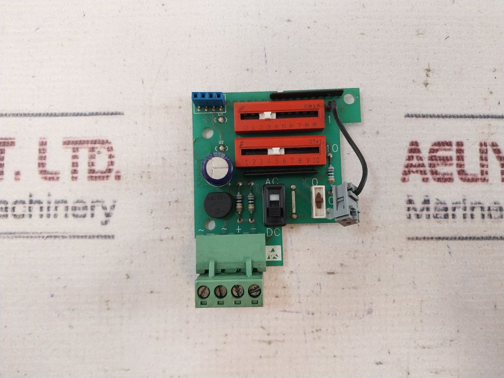 Parker Ah385870U001 Tachogenerator Feedback Board