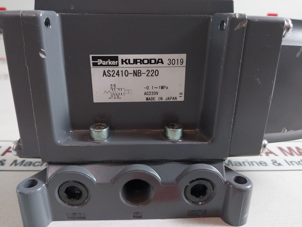 Parker As2410-nb-220 Solenoid Valve 7451