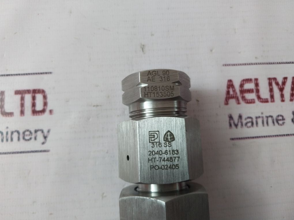 Parker Autoclave Cko9900 High Pressure O-ring Check Valves