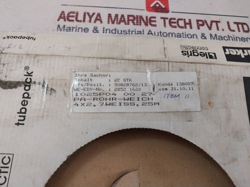 Parker C-38 Semi-rigid Nylon Tubing-od 4Mm (25 Mtr)