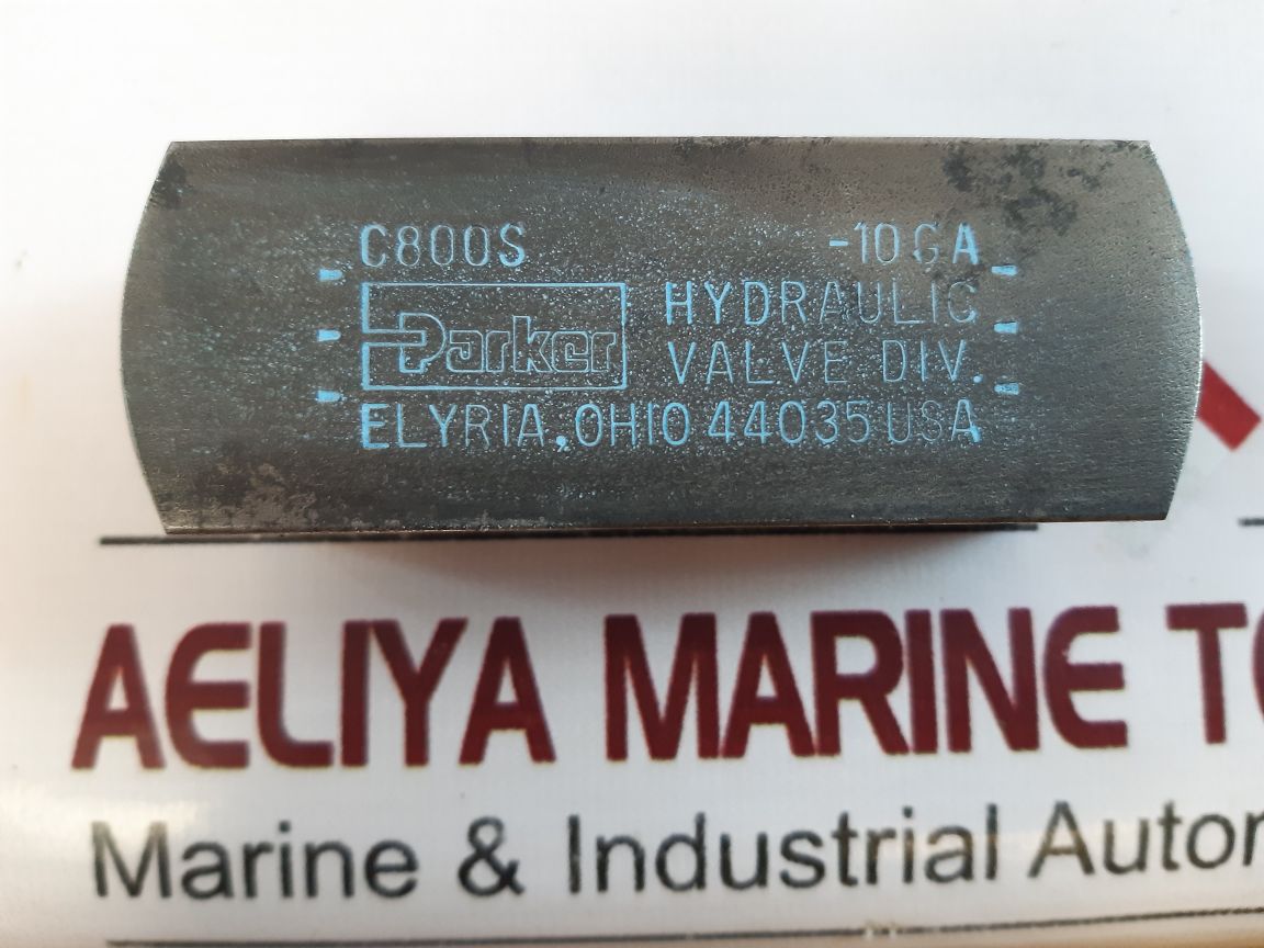 Parker C800S-10Ga Valve