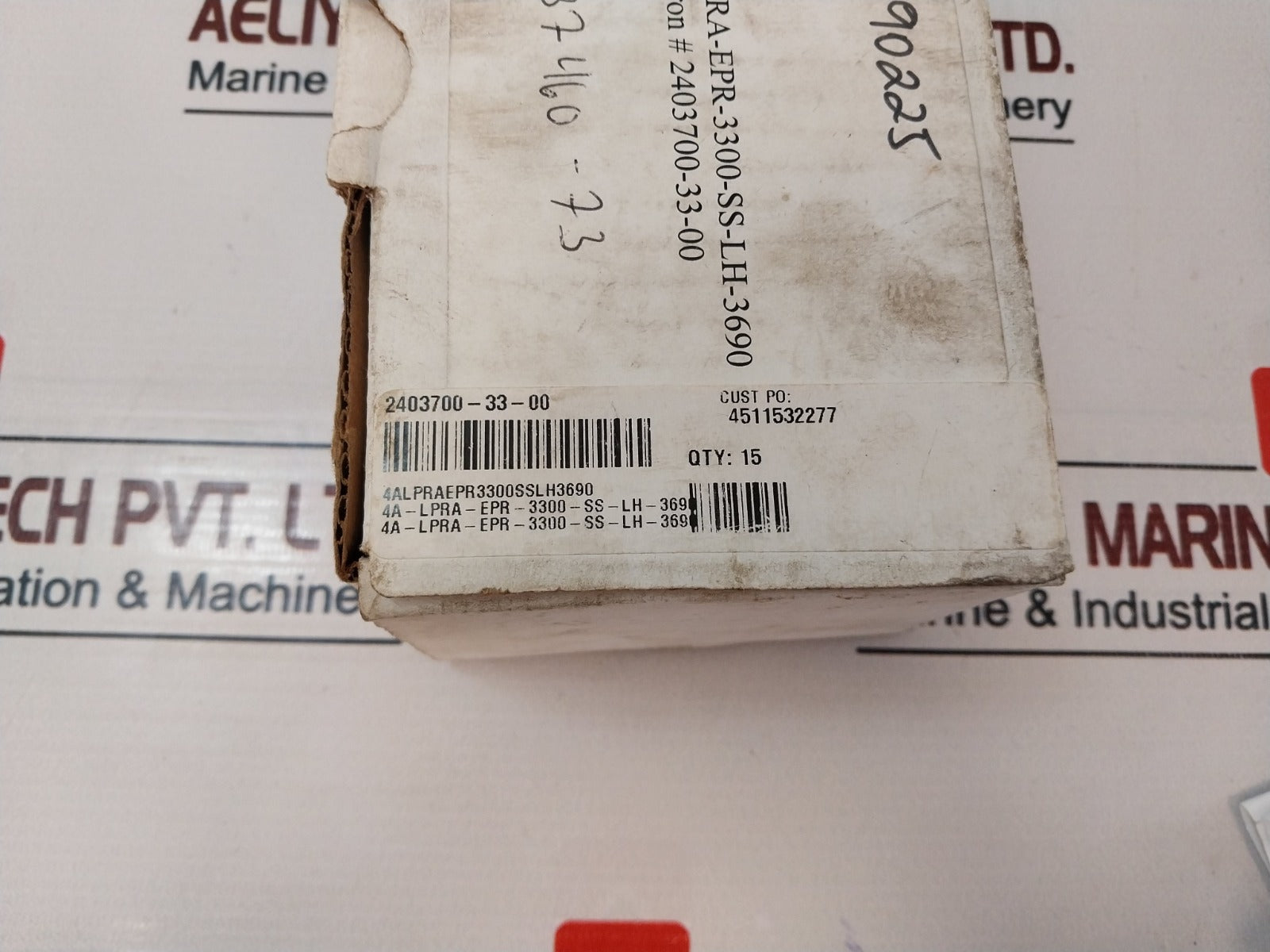 Parker 4A-lpra-epr-ss-lh-3690 Relief Valve 5500 Psi 2403700-33-00