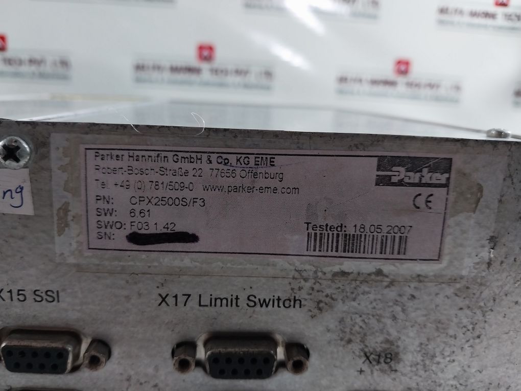 Parker Cpx2500S/F3