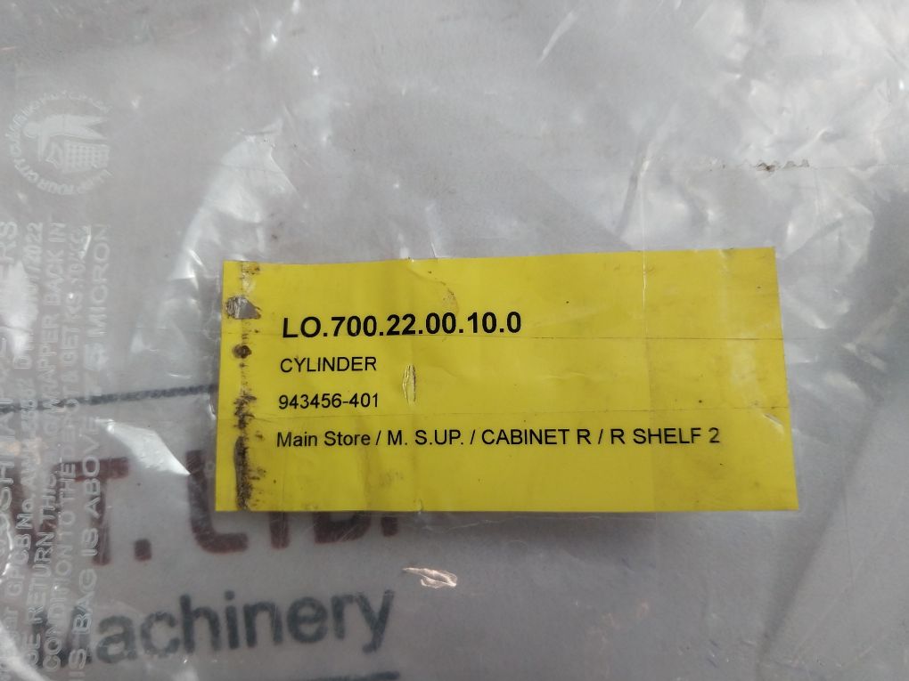 Parker Cylinder 943456-401 Pneumatic Cylinders Division 2.50Bb2Alus14A3.250