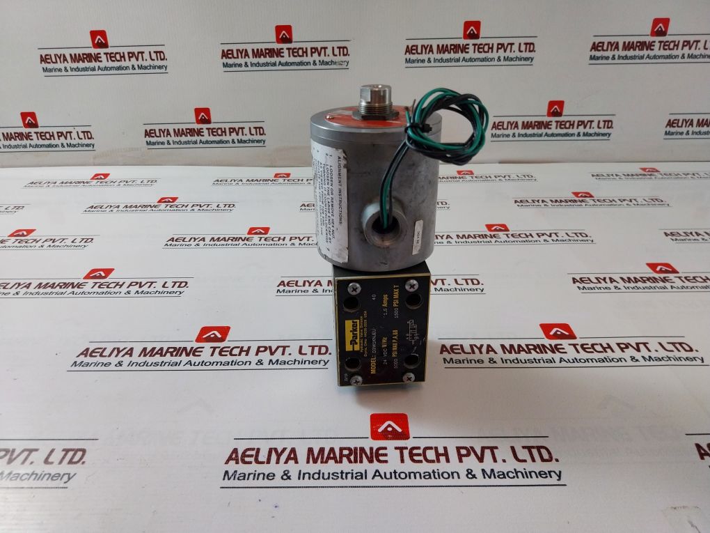 Parker D3W1Knjeu Directional Control Solenoid Valve 24 Vdc
