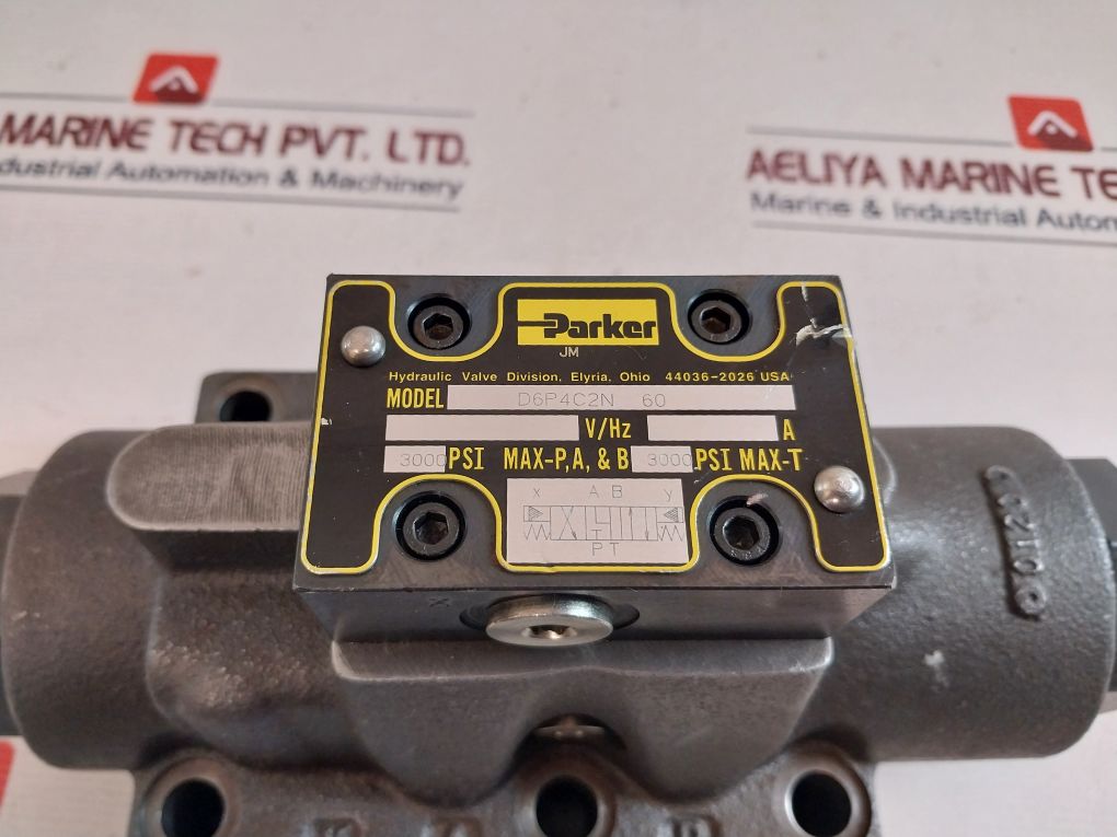 Parker D6P4C2N 60 Hydraulic Valve Division