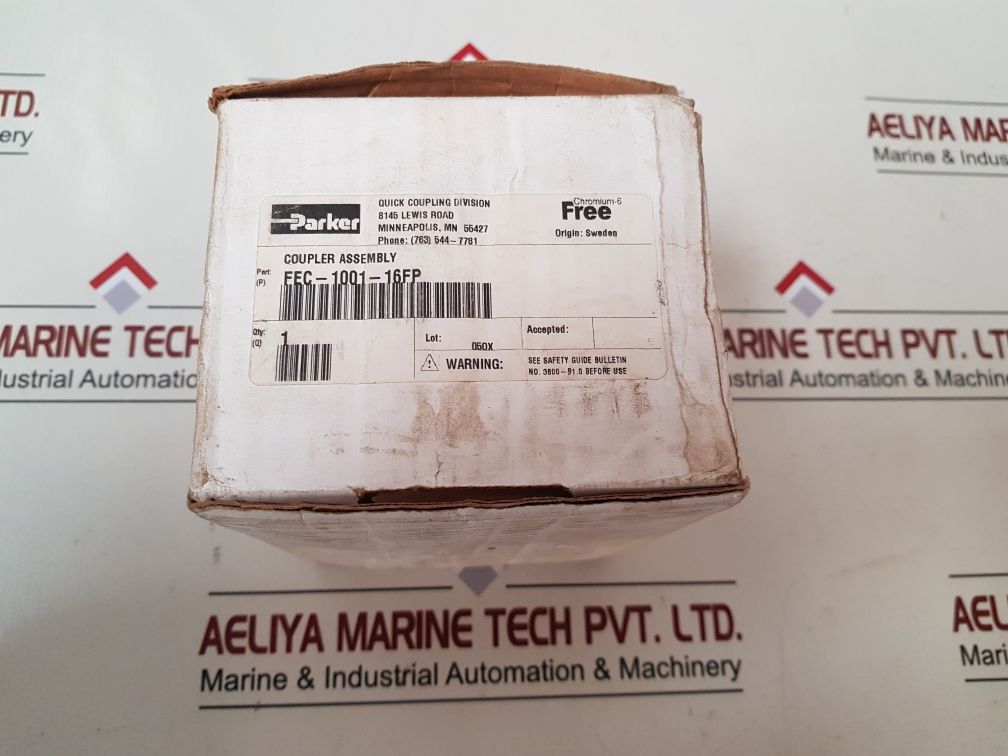 Parker Fec-1001-16Fp Coupler Assembly
