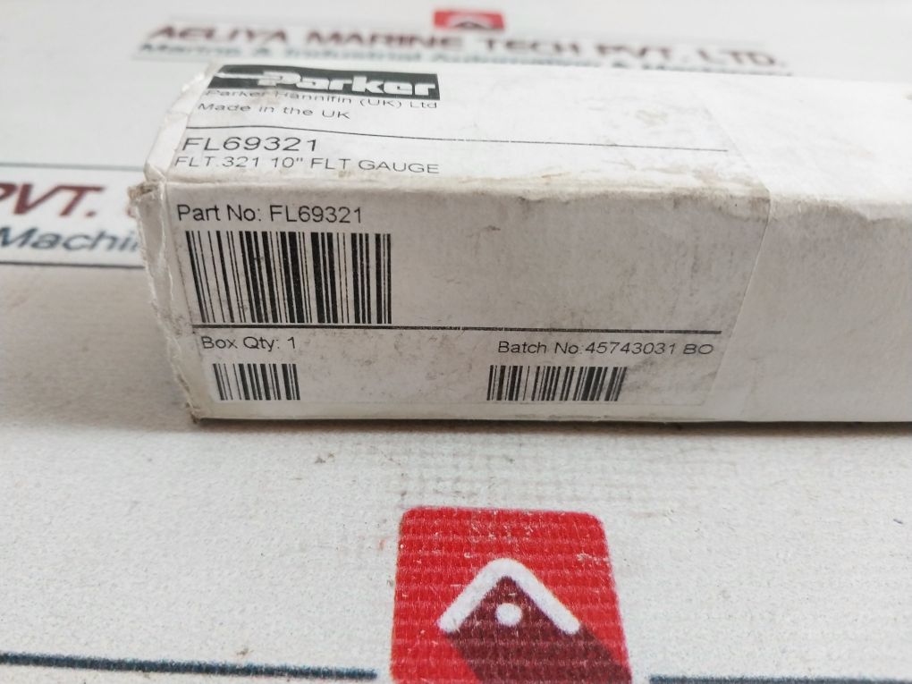 Parker Fl69321 Fluid Level / Temperature Gauge