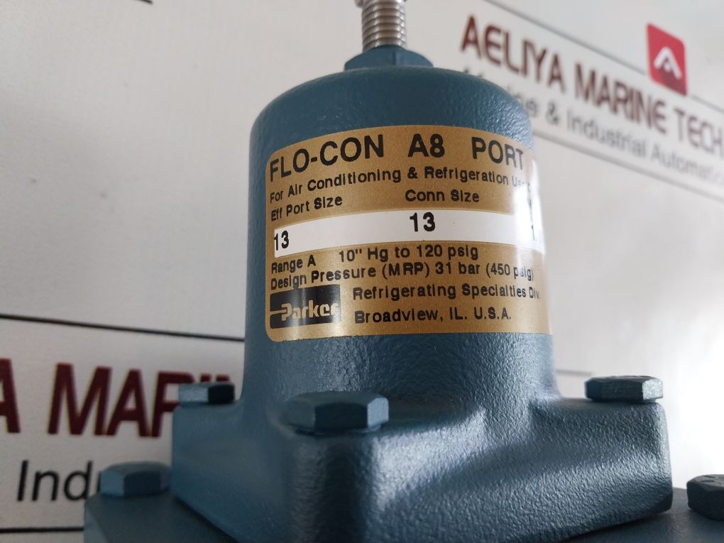 Parker Flo-con A8 Port Pressure Inlet Regulator Port 13/13