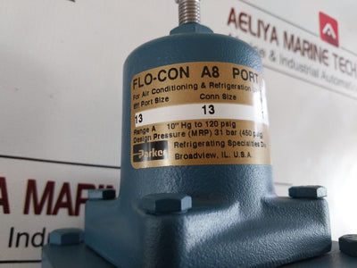 Parker Flo-con A8 Port Pressure Inlet Regulator Port 13/13