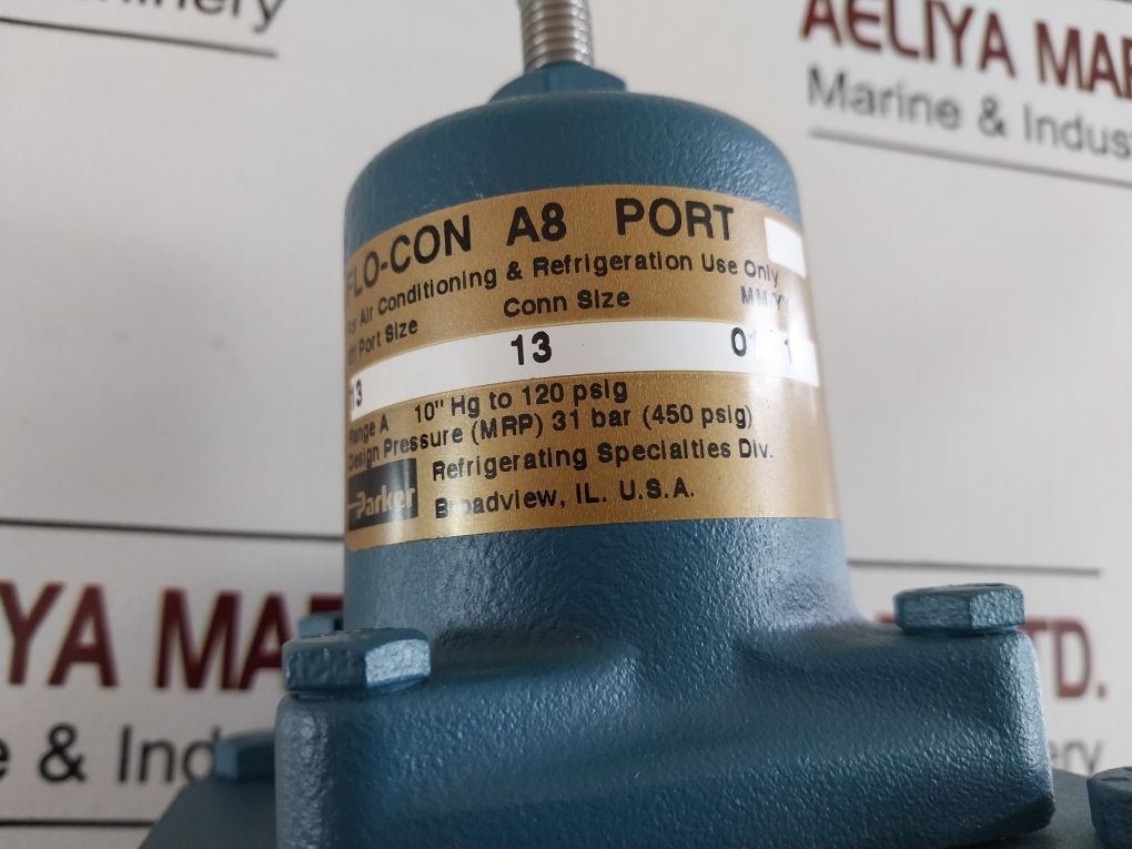 Parker Flo-con A8 Port Pressure Inlet Regulator Port 13/13