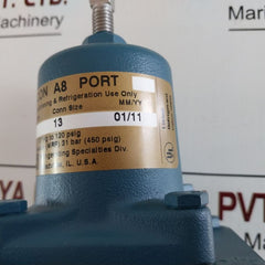 Parker Flo-con A8 Port Pressure Inlet Regulator Port 13/13