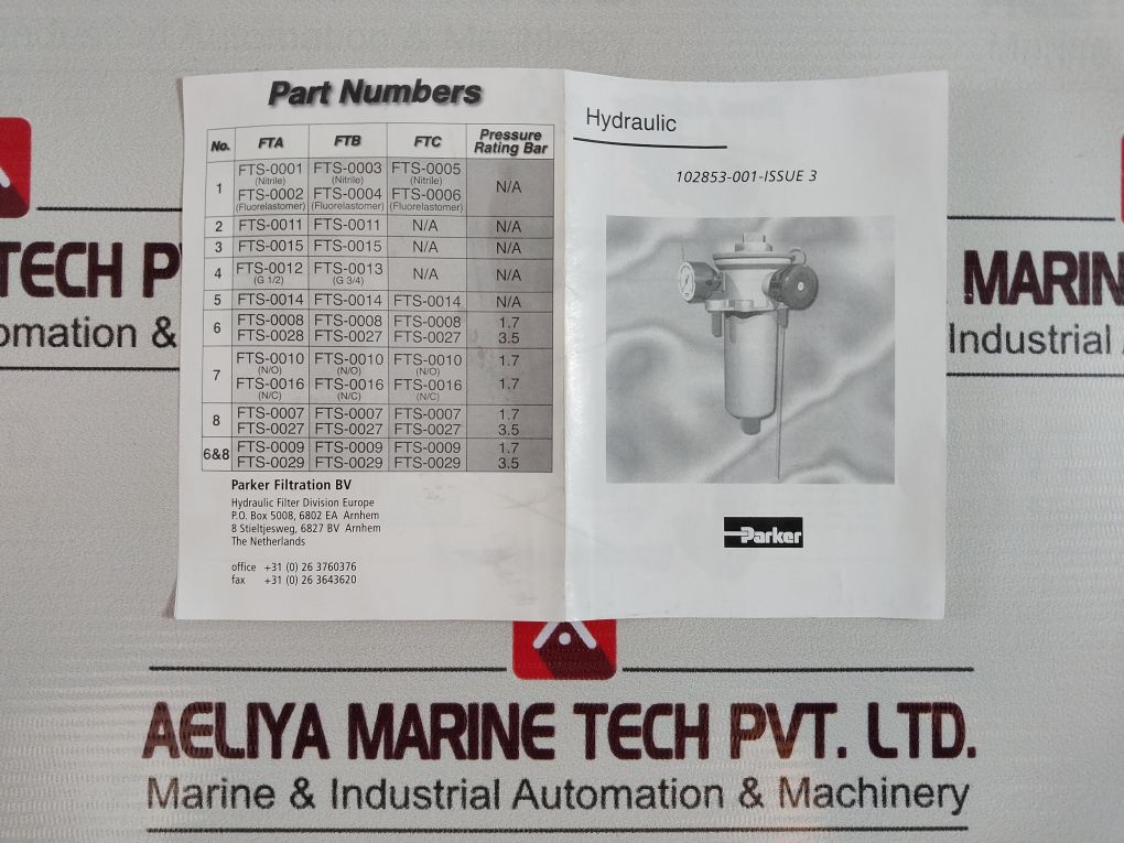 Parker Ftce2A10Q Filter Element