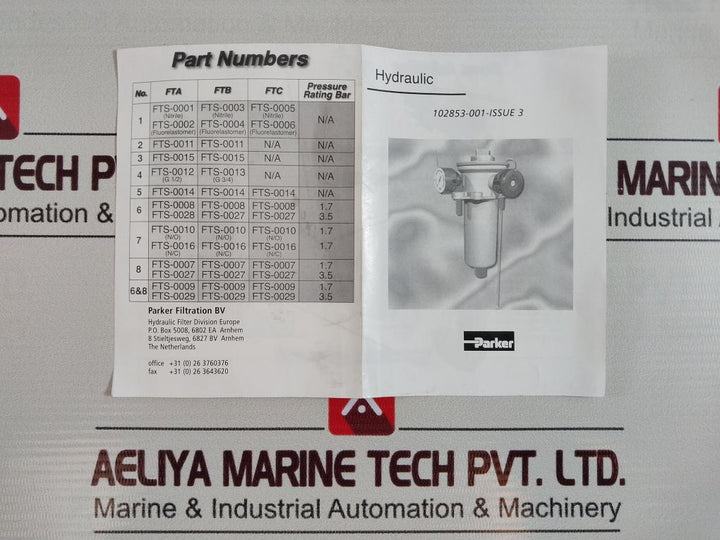 Parker Ftce2A10Q Filter Element