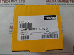 Parker G01279 Filter Cartridge 40W