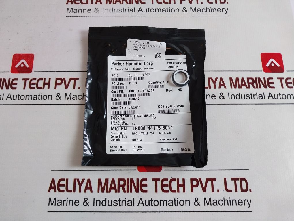 Parker Hannifin 100818-rk Valve Repair Kit